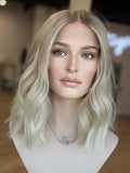 16 inches blonde highlighted