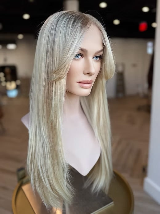24 inches blonde wig