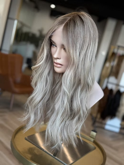 24 inches Ash blonde
