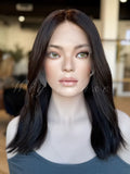 18 inches black wave wigباروكة ١٨ انش أسود ويفي