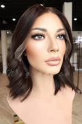 14 inches brown wave wigباروكة ١٤ انش أسود ويفي
