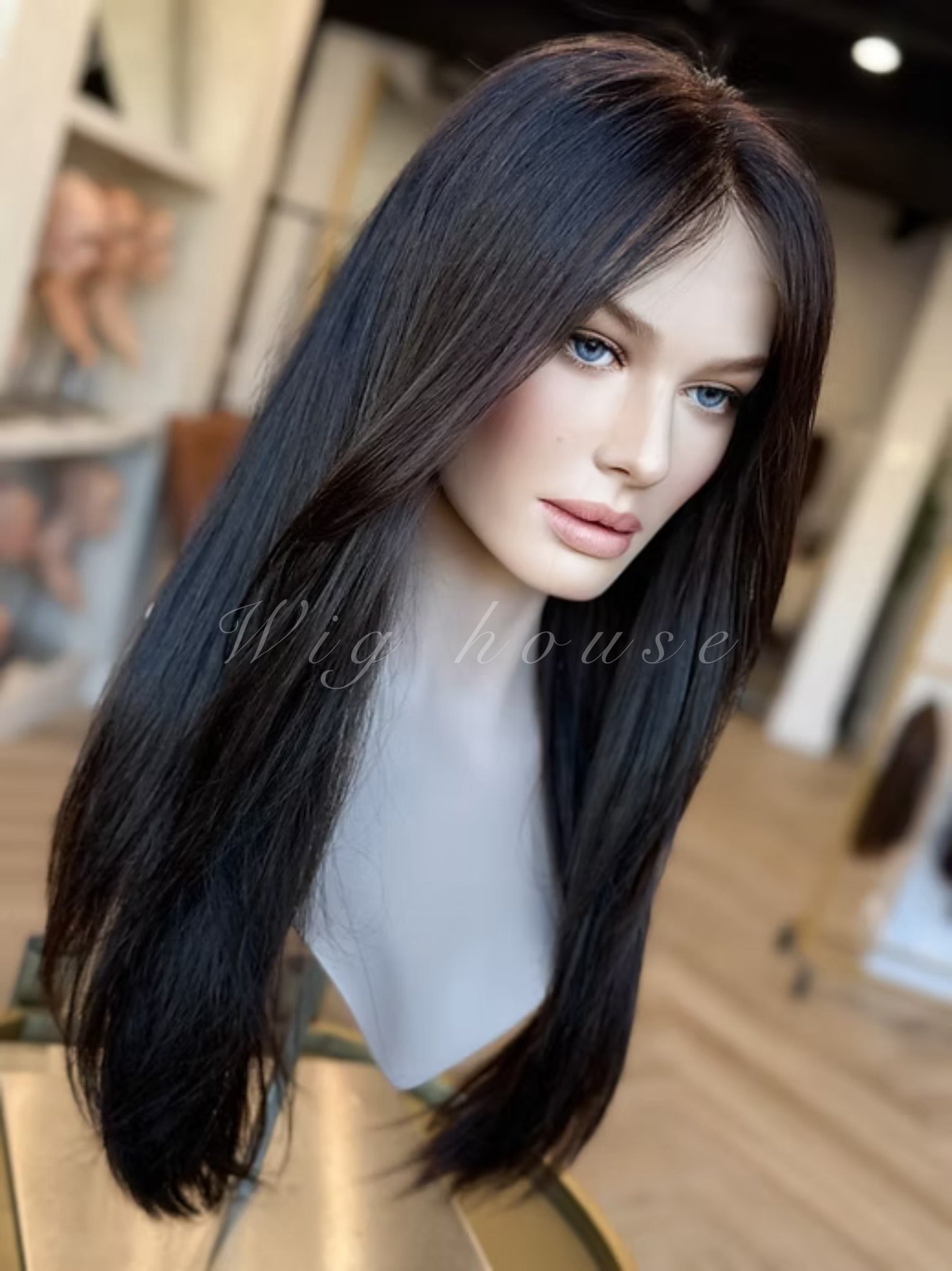 24 inches straight wig
