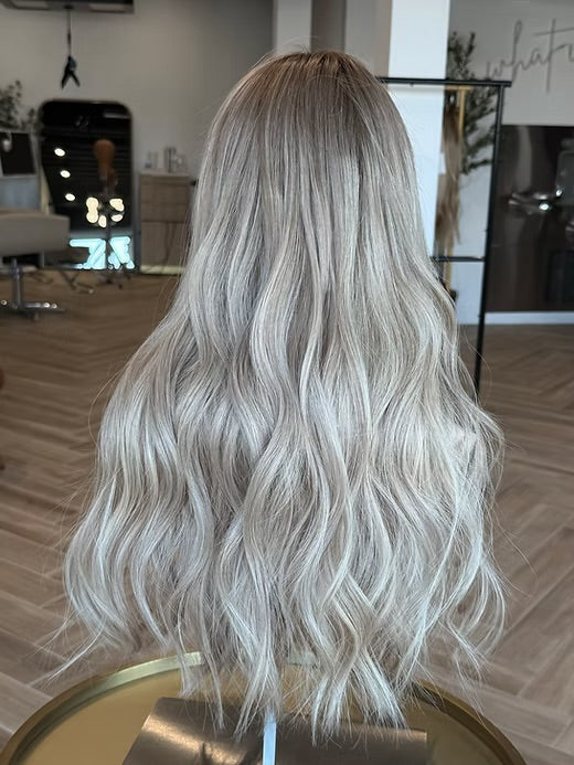 24 inches Ash blonde