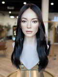 22 inches black wave wigباروكة ٢٢ انش أسود ويفي