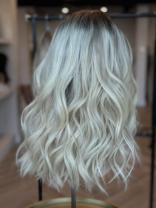 22 inches blonde wig